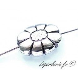 CCB Flower 15x19mm SILVER COLOR x6