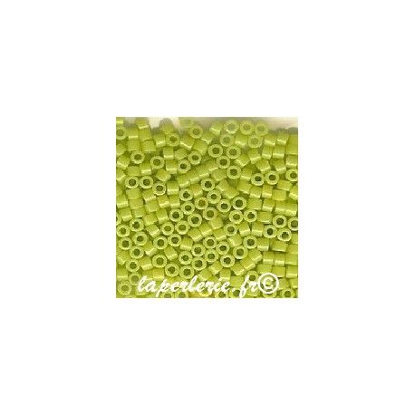 DB0262 Delica Miyuki 11/0 Opaque chartreuse luster, le tube de 7g.  - 1