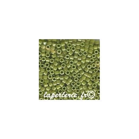DB0263 Delica Miyuki 11/0 Aloe Green Opaque Luster, le tube de 7g.  - 1
