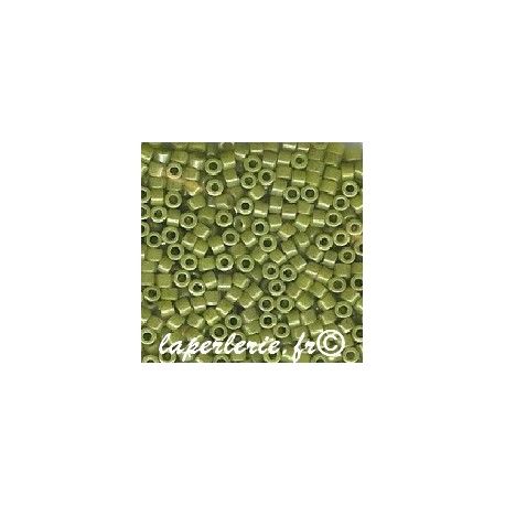 DB0263 Delica Miyuki 11/0 Aloe Green Opaque Luster, le tube de 7g.  - 1