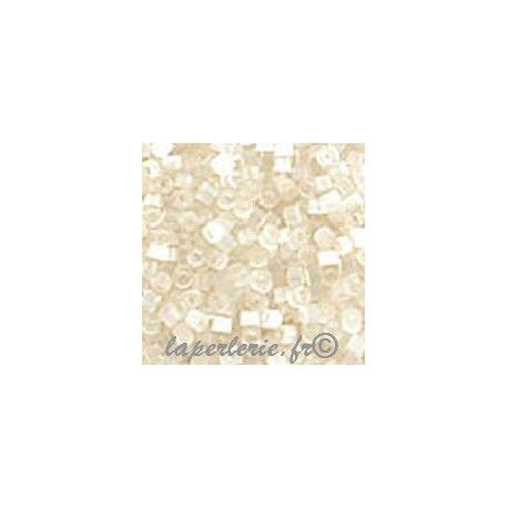 DB0673 Delica Miyuki 11/0 Satin shimmering beige, le tube de 7g.  - 1