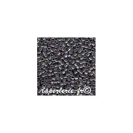 DB1486 Delica Miyuki 11/0 Transp. taupe luster, le tube de 7g.  - 1