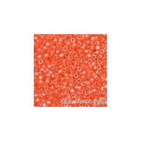 DB1563 Delica Miyuki 11/0 Opaque L.orange luster, le tube de 7g.  - 1