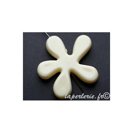 Fleur Matisse 45mm ECRU x2  - 1