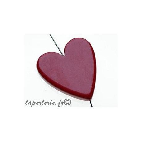 As de coeur 33x30mm polyester  - 1