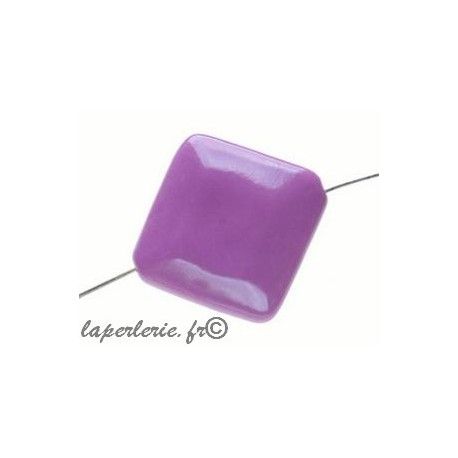 Losange céramique 26x26x7mm LILAS x2  - 1