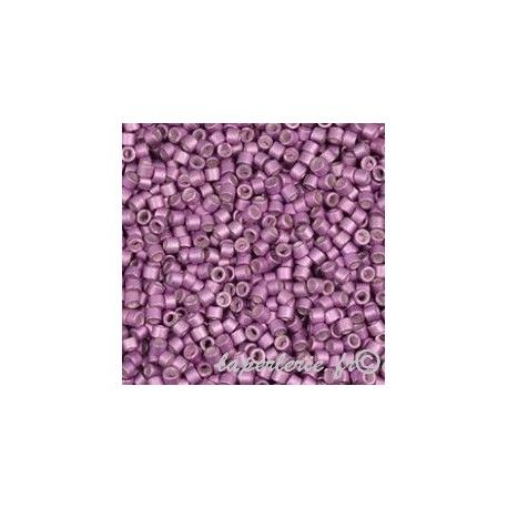 DB1184 Delica Miyuki 11/0 Galvanized Magenta S.Mat, le tube de 7g.  - 1