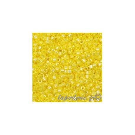 DB1562 Delica Miyuki 11/0 Canary Opaque Luster, le tube de 7g.  - 1