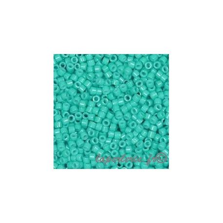 DB0658 Delica Miyuki 11/0 Bright Turquoise Green Opaque, le tube de 7g.  - 1