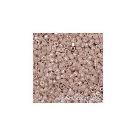 DB1535 Delica Miyuki 11/0 Opaque Pink Champagne Ceylon, le tube de 7g.  - 1