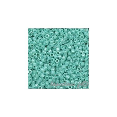 DB1576 Delica Miyuki 11/0 Dark Sea Foam Op AB , le tube de 7g.  - 1