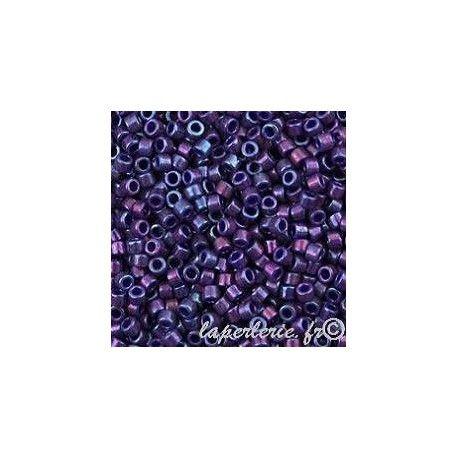 DB0135 Delica Miyuki 11/0 Midnight Purple AB, le tube de 7g.  - 1