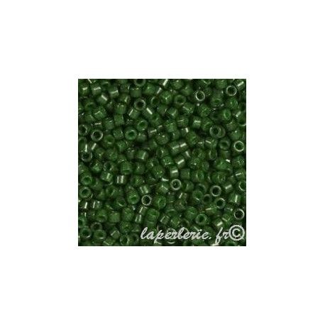 DB0663 Delica Miyuki 11/0 Forest Green Opaque, le tube de 7g.  - 1