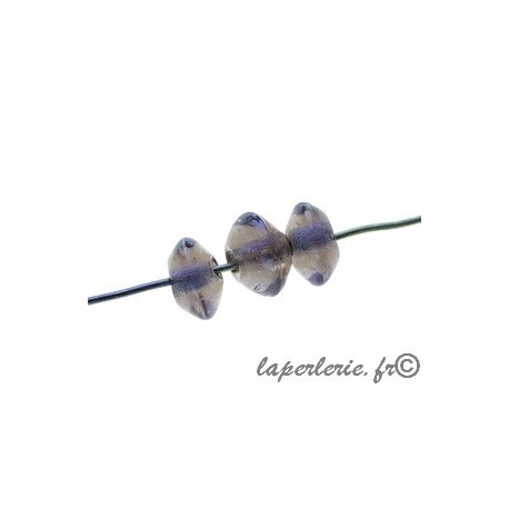 Rondelle 7/8mm BLACK DIAMONDx10  - 1