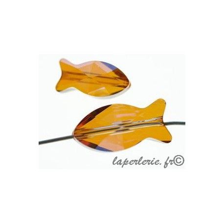 Poisson 5727 14mm CRYSTAL COPPER  - 1