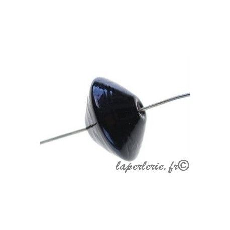 Soucoupe 16x10mm JET x2  - 1