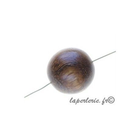 Ronde 20mm en bois de Roblés x2  - 1
