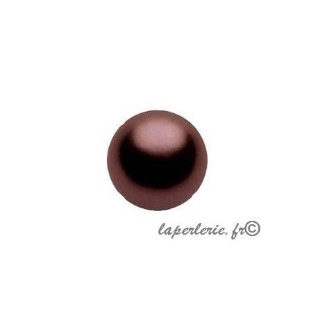 Nacrée 6mm 5810 Crystal Maroon Pearl x10  - 1