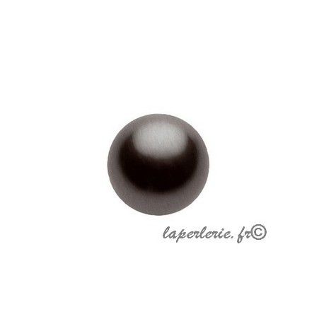 Nacrée 8mm 5810 Crystal Black Pearl x5  - 1