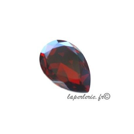 Cabochon poire 4327 30X20mm CRYSTAL RED MAGMA  - 1