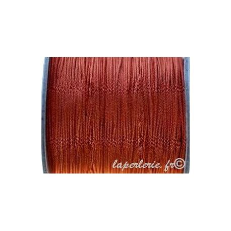 Fil synthétique 0.7mm CANNELLE x5m  - 1
