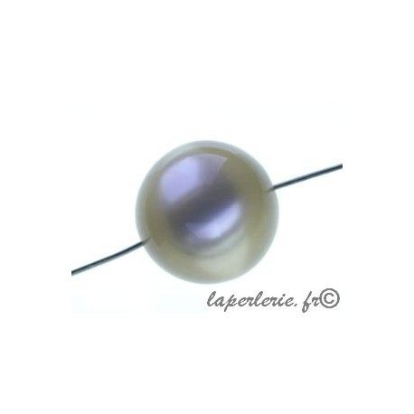 Ronde polaire lustrée 18mm CRYSTAL SILVER SHADE  - 1