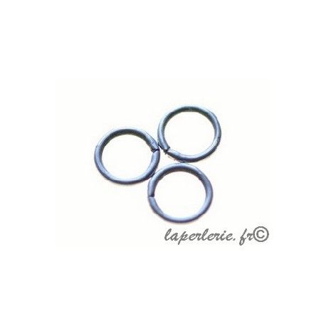 Anneau de jonction 9x1mm ARGENTE VIEILLI x25  - 1