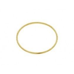Closed rings 30mm GOLD COLOR x4