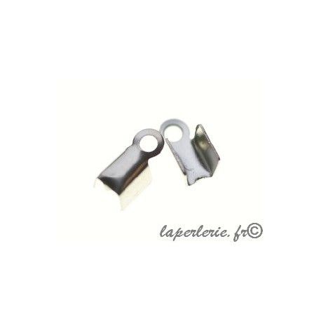 Serre-lacet 3.5x8mm ARGENTE x8  - 1