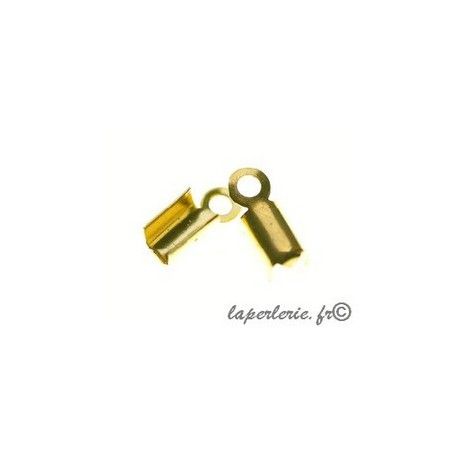 Serre-lacet 2x7mm DORE x8  - 1