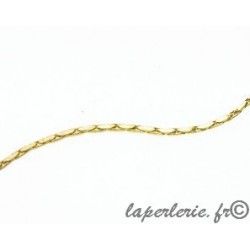 Snake chain 0.7mm GOLD COLOR x1m