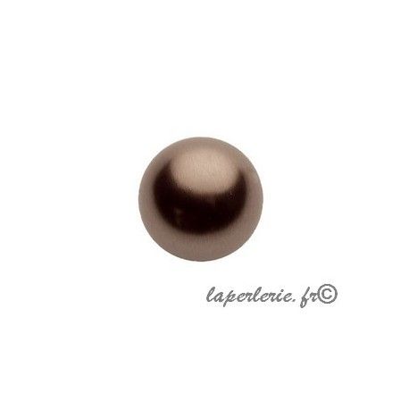 Nacrée 5810 8mm Crystal Brown Pearl X5  - 1