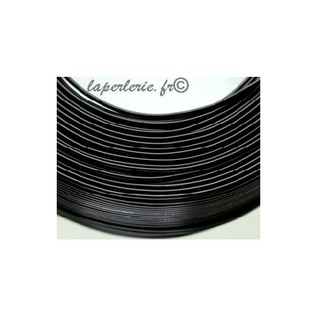 Fil aluminium 1.5mm NOIR x5m  - 1