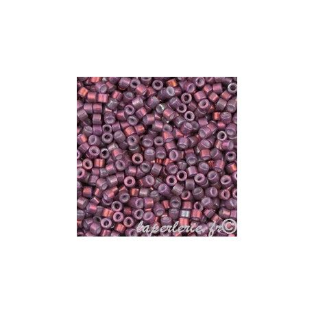 DB1012 Delica Miyuki 11/0 Dark Berry Metallic Rainbow, le tube de 7g  - 1