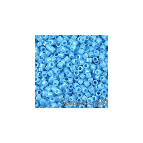 DB0164 Delica Miyuki 11/0 Sky Blue Opaque Rainbow, le tube de 7g  - 1