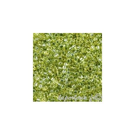 DB0124 Delica Miyuki 11/0 Chartreuse Tr.Luster, le tube de 7g.  - 1