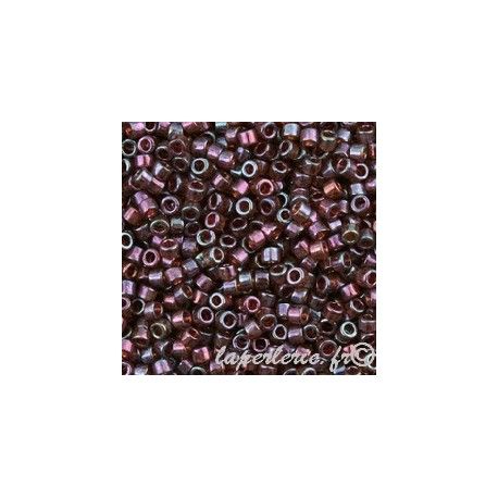 DB0129 Delica Miyuki 11/0 Pink Luster Topaz Tr., le tube de 7g.  - 1