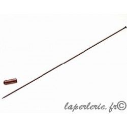 Brooch stick 11.5cm OLD COPPER COLOR
