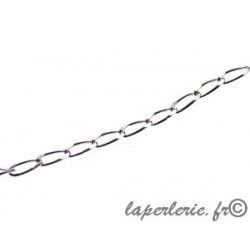 Chain extended ring 2x6mm x20cm