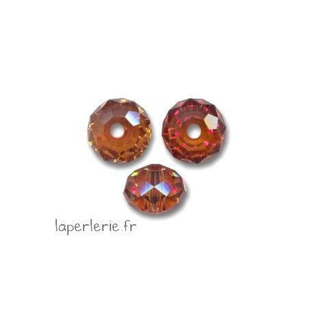 Ronde aplatie 12mm 5040 CRYSTAL COPPER  - 1