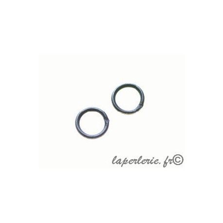 Anneaux de jonction 7x0.90 mm ARGENTÉ VIEILLI x20  - 1
