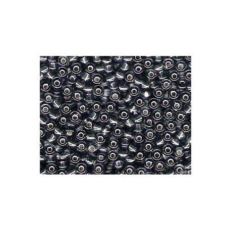 Rocailles Miyuki 8/0 0021 Smokey Grey Tr.Silver Lined x10g  - 1