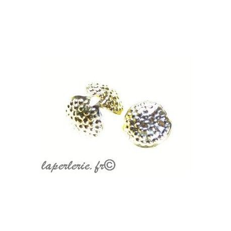 Cache-noeud picot 10mm DORÉ x4  - 1