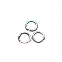 Jumpring 3x0.40mm  SILVER COLOR x25