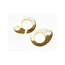Handcuff clasp 12x9mm GOLD COLOR