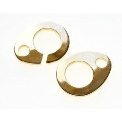 Handcuff clasp 19x15mm GOLD COLOR