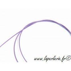 VIOLET nylon coated stainless steel wire x1m