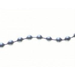 Ball chain 4mm OLD SILVER COLOR x1m