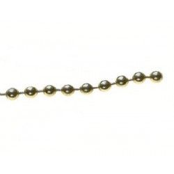 Ball chain 4mm ANTIK GOLD COLOR x1m