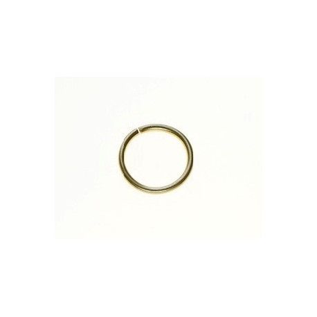 Anneau de jonction 12x1.2mm DORÉ PATINÉ x10  - 1